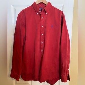 Polo by Ralph Lauren Men's Red Shirt